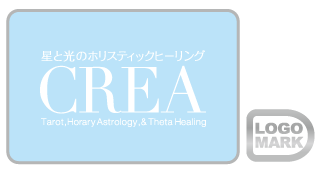 CREA_ロゴデザイン,ブランドマーク,キャラクター,オシャレ,かわいい,かっこいい,品がある,デザイン,Logo,Mark,toru chang,クレア,タロット,占い,星読み,大阪