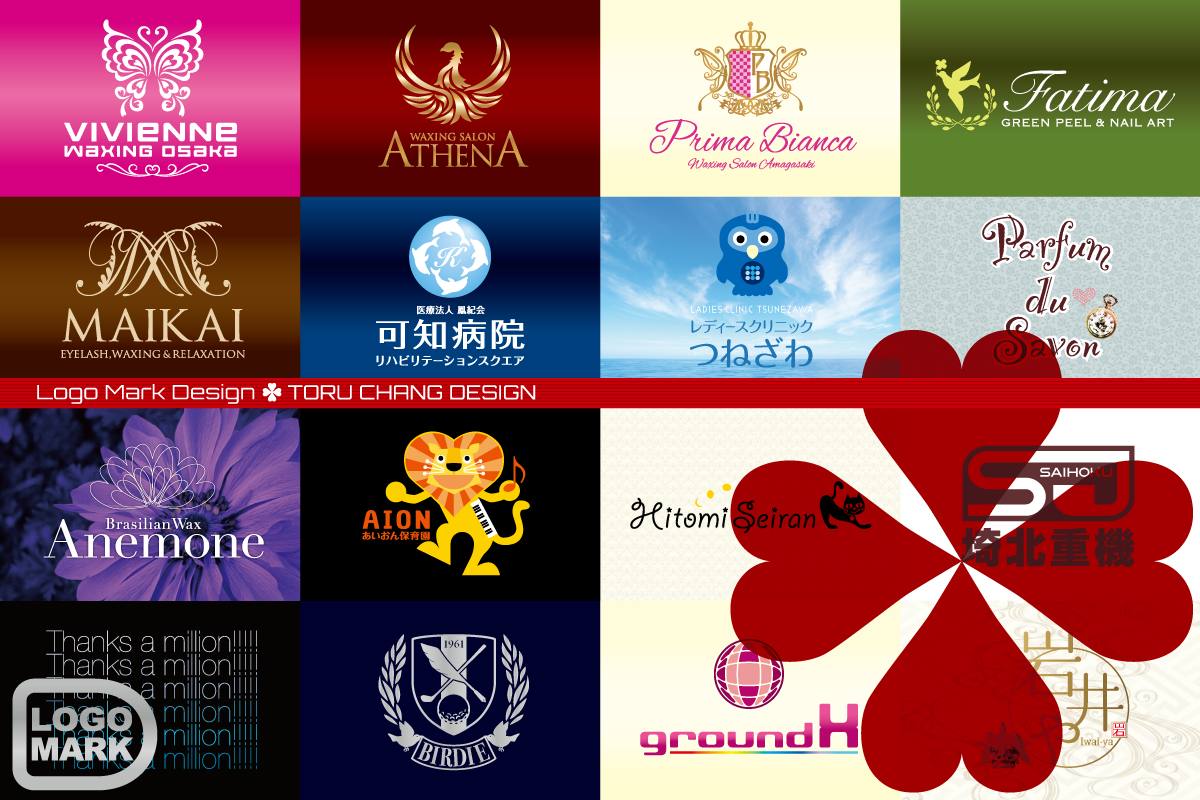 Logo Mark Sample［ロゴマーク 制作例］