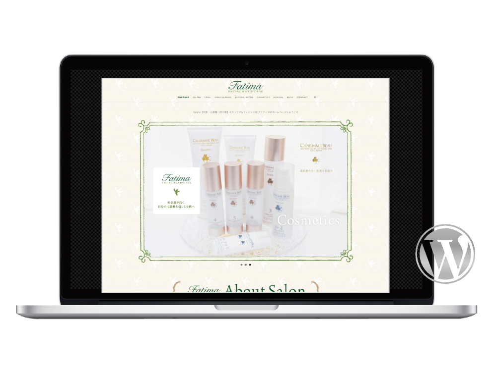 fatima-facial.com［WP Homepage］